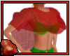 *C Layer Cape Red