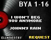 I Won't Beg You Anymore