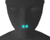 Septum silver blue glow
