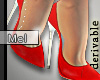 Mel*Flowery Heels