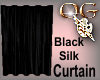 OG/Curtain Black Silk