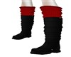 BOOTS / RED SOCKS