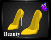Be Glam Heels Yellow
