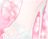 [Heels] White Pearl