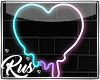 Rus: Chillax neon heart