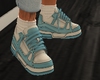 Cyan|White|Shoes|Sneaker