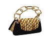 Golden fashion purse
