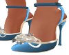 Fashion Blue Heels