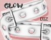 !!D Glow Straps White
