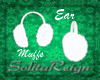 XMas Ear Muffs (White)