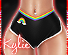 RLL Rainbow Shorts