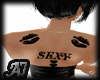 TATO BACK SEXY HART