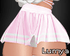 Pink White  Mini skirt