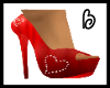 [BEX] Red diamond heels