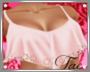 [T] Soft Pink Skirt Top