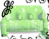GF-Green Floral Couch