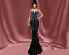 AM. Teal Butterfly Gown