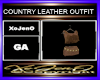 COUNTRY LEATHER OUTFIT