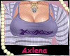 AXL LavenderBlu Fall Top