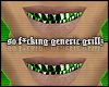 generic grillz in green