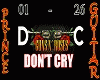 DON'T CRY + GUITAR