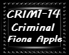 [C]Criminal Fiona Apple