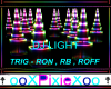 DJ LIGHT RAINBOW TOWERS