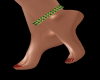 {KL} Emerald Anklet