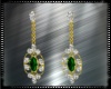 Emerald Diam Earrings