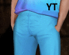 YT Turquoise Pants