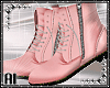 Pink Booties w.Socks