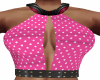 Pink Keyhole Top