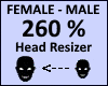 Head Scaler 260%