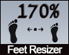170% Feet Scaler