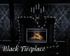 AV Black Fireplace