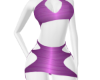 MI Purple Mini Dress