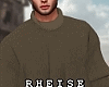 Ripped Turtleneck Brown