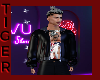 BLACK B JACKET WITH TAT