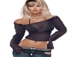 Blu Sheer Top
