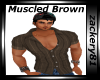 Muscled Brown Shirt New