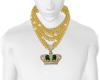 NCA green crown chain