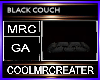 BLACK COUCH