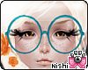 [Nish] Glasses Teal
