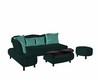 -MiW- Dark teal couch