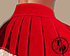 Lace l Red Mini Skirt