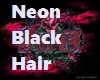 Neon Black Hair