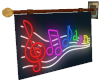 Musical Notes Flag