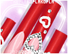 Valentine Red Nails