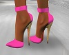 BBG Pink Cork Heels