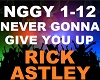 Rick Astley -Never Gonna